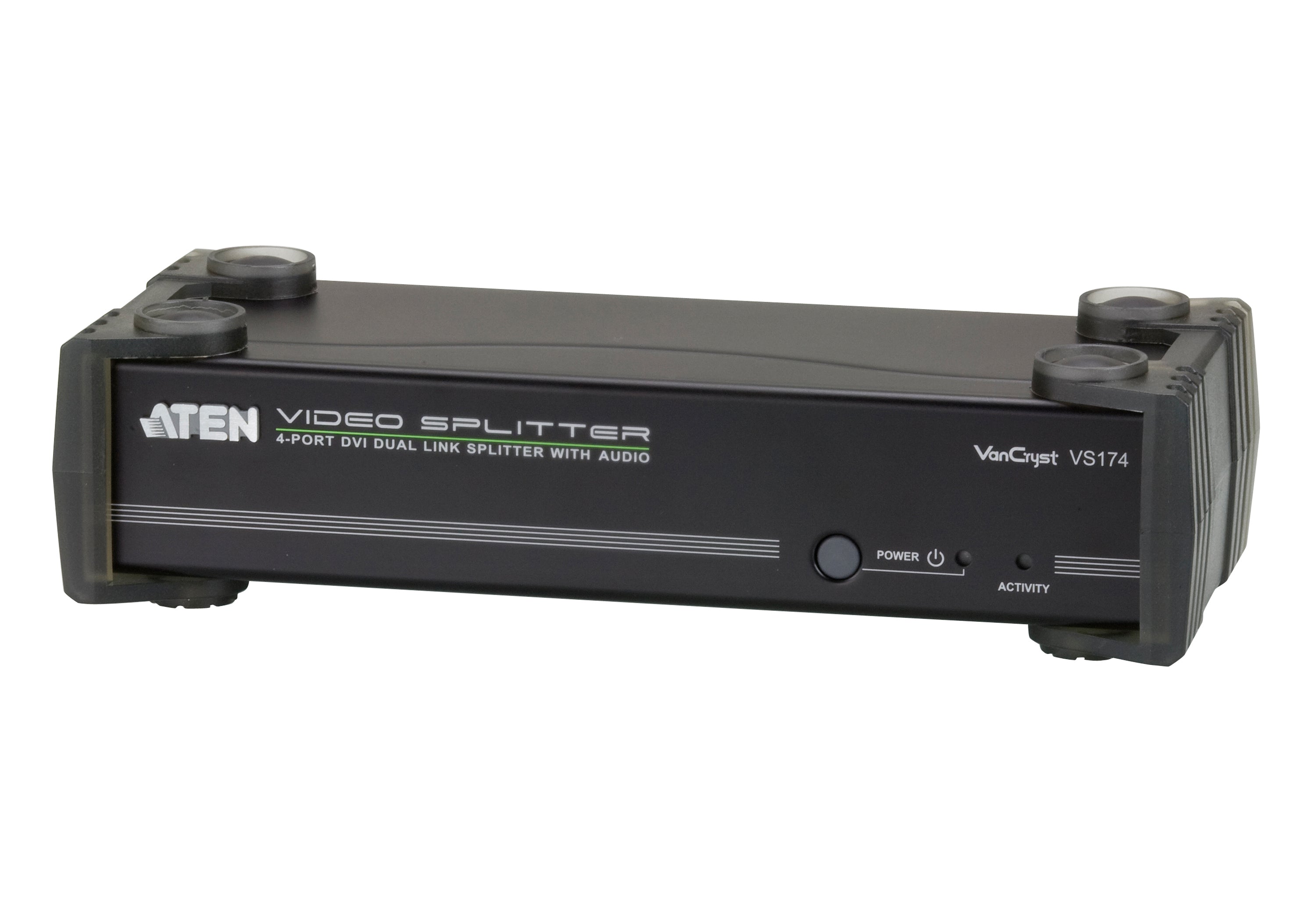ATEN 4-Port DVI-Splitter, Dual-Link, Audio, RS-232