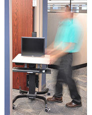 Ergotron WORKFIT-C Wandhalterung