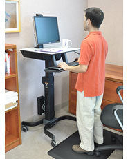 Ergotron WORKFIT-C Wandhalterung