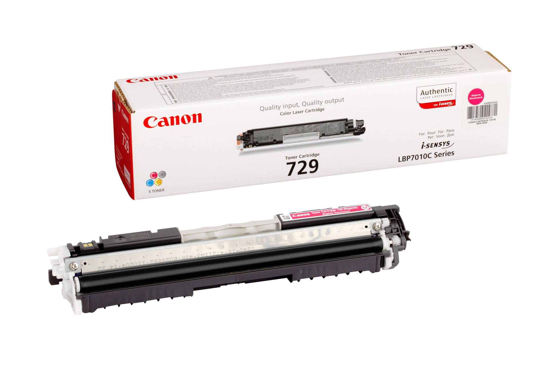 Canon Toner 4368B002 – magenta, 1000 Seiten – für i-SENSYS LBP 7010C/LBP 7018C