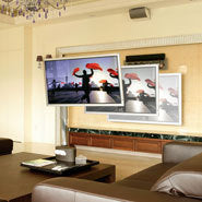 Ergotron Wandhalterung, Full-Motion, für 30–55", bis 18 kg, chrom