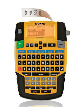 DYMO RHINO 4200 – Beschriftungsgerät für RHINO-Bänder 6–19 mm, QWERTZ-Tastatur