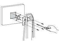 Ergotron KIT AFTER SERVICE SCHRAUBEN UND ABSTANDHALTER – VESA-Adapterplatte – Schwarz