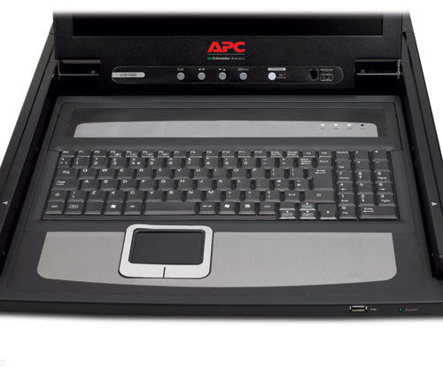APC AP5717UK – 17" Rack-LCD-Konsole – USB, PS/2, Layout UK – 1U