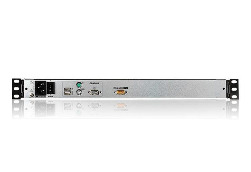 ATEN CL5800N – 19" Rack-LCD-Konsole – VGA, 1280 × 1024/75 Hz, USB 2.0, CH-Layout – 1U