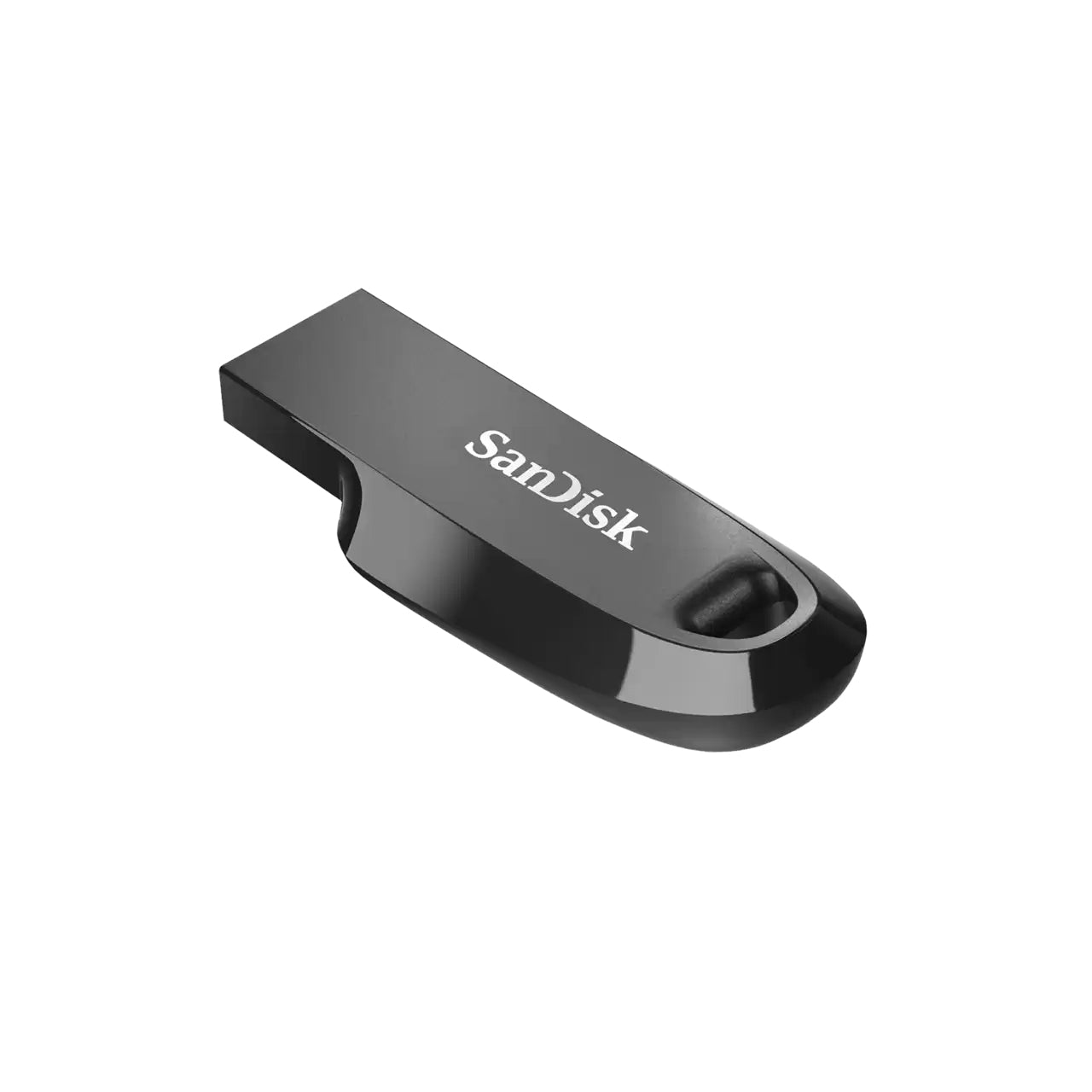SanDisk Ultra Curve – 64 GB, USB Typ-A, USB 3.2 Gen 1, 100 MB/s, Schwarz