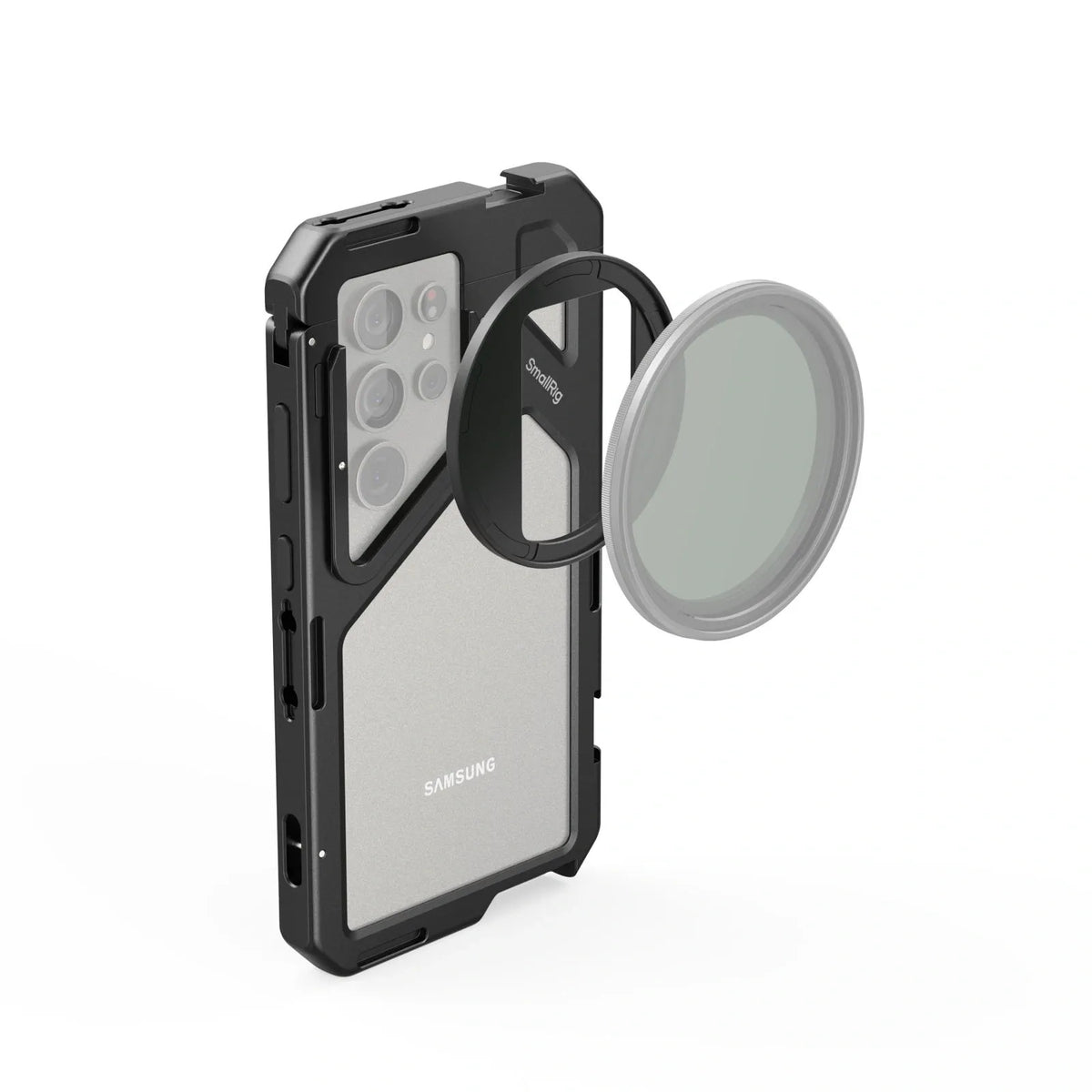 SmallRig 4601 – Foto-/Video-Griff – für Samsung Galaxy S24 Ultra – Aluminium, Schwarz