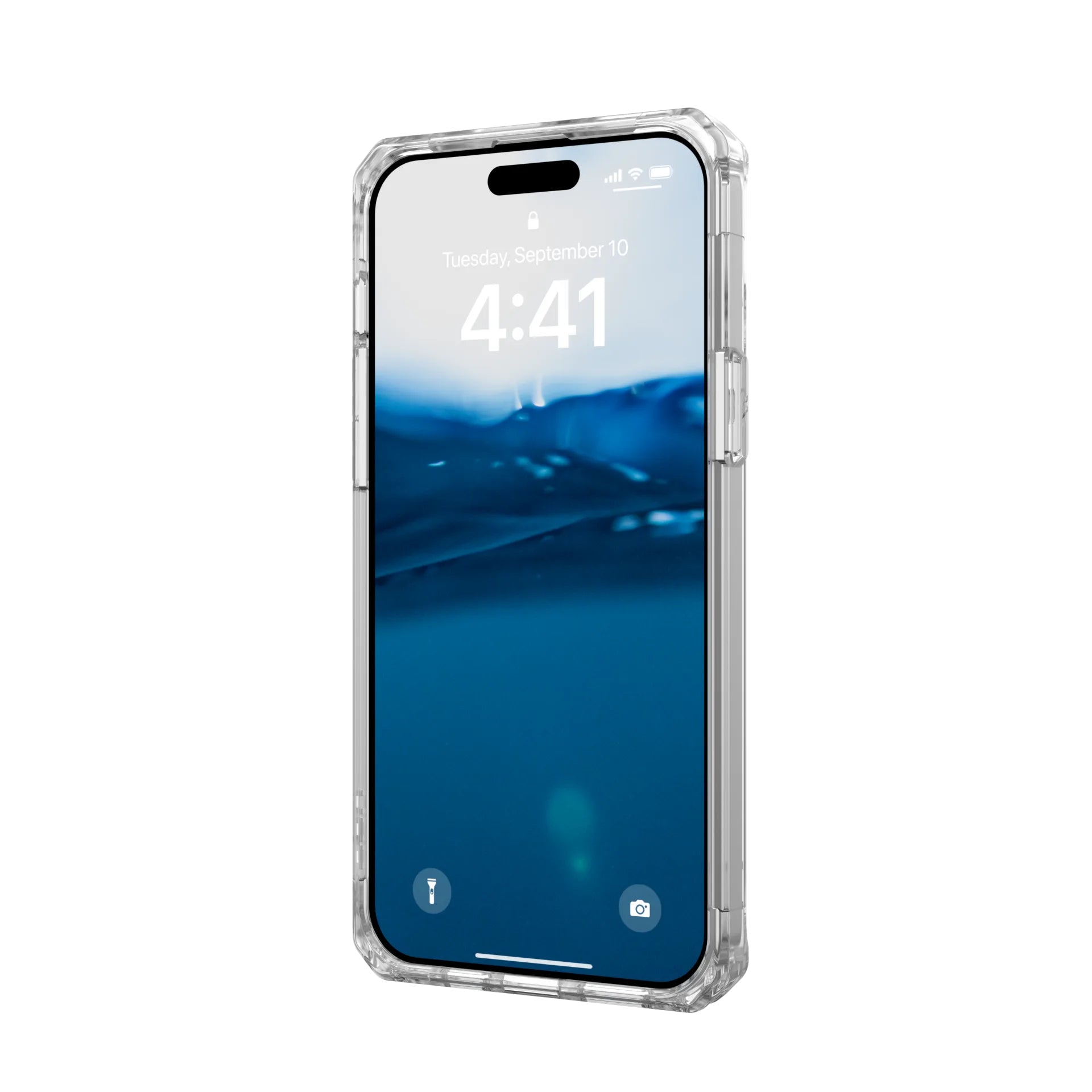 Urban Armor Gear UAG – Backcover Plyo Ice – für Apple iPhone 15 Plus – transparent – TPU/PC, MagSafe-kompatibel