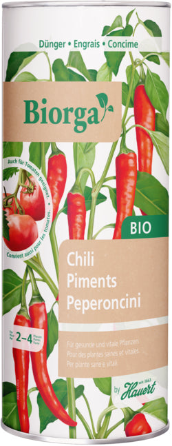Hauert Mikronährstoff-Dünger, Granulat, Biorga Chili, 400 g, Bio