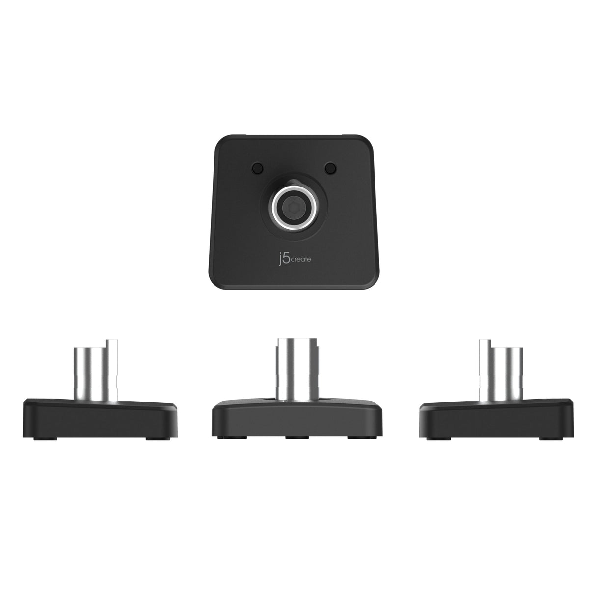 j5create Monitorarm Tischhalterung – Klemme/Durchführung – 17–32" – VESA 75×75/100×100 mm – bis 8 kg/Monitor