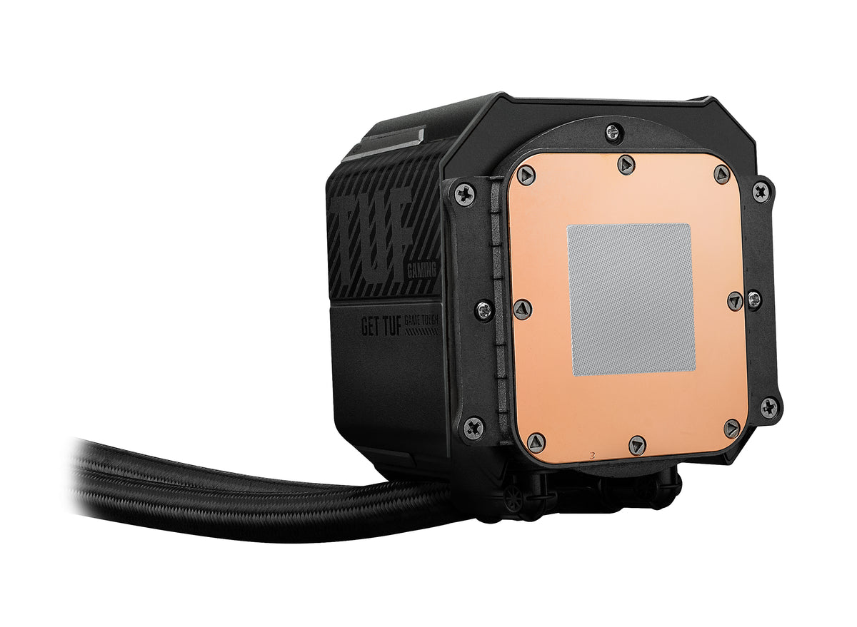 ASUS TUF GAMING LC III 360 ARGB LCD – AIO-Kühler – 360 mm, 3×120 mm, Schwarz, für AM4, AM5, LGA 1700 und andere