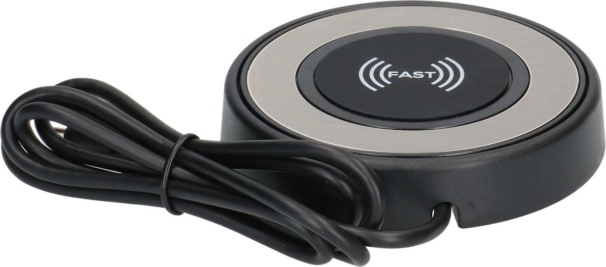 Max hauri split Max Hauri Kabelloses Ladegerät 15 W – Qi, QC 3.0, USB-C – für Qi-fähige Smartphones & Tablets – Schwarz