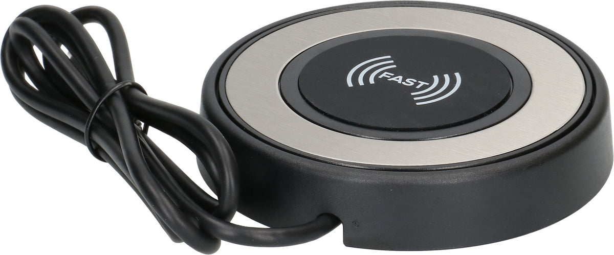 Max hauri split Max Hauri Kabelloses Ladegerät 15 W – Qi, QC 3.0, USB-C – für Qi-fähige Smartphones & Tablets – Schwarz