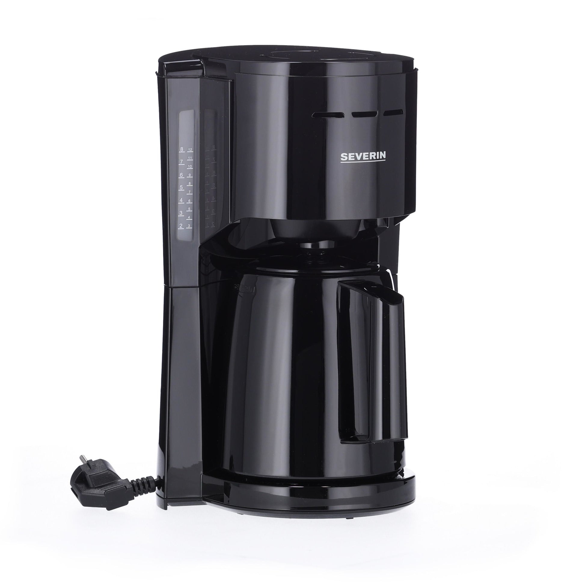 Severin KA 9306 Filterkaffeemaschine – 8 Tassen, 1 l, Karaffe, Schwarz