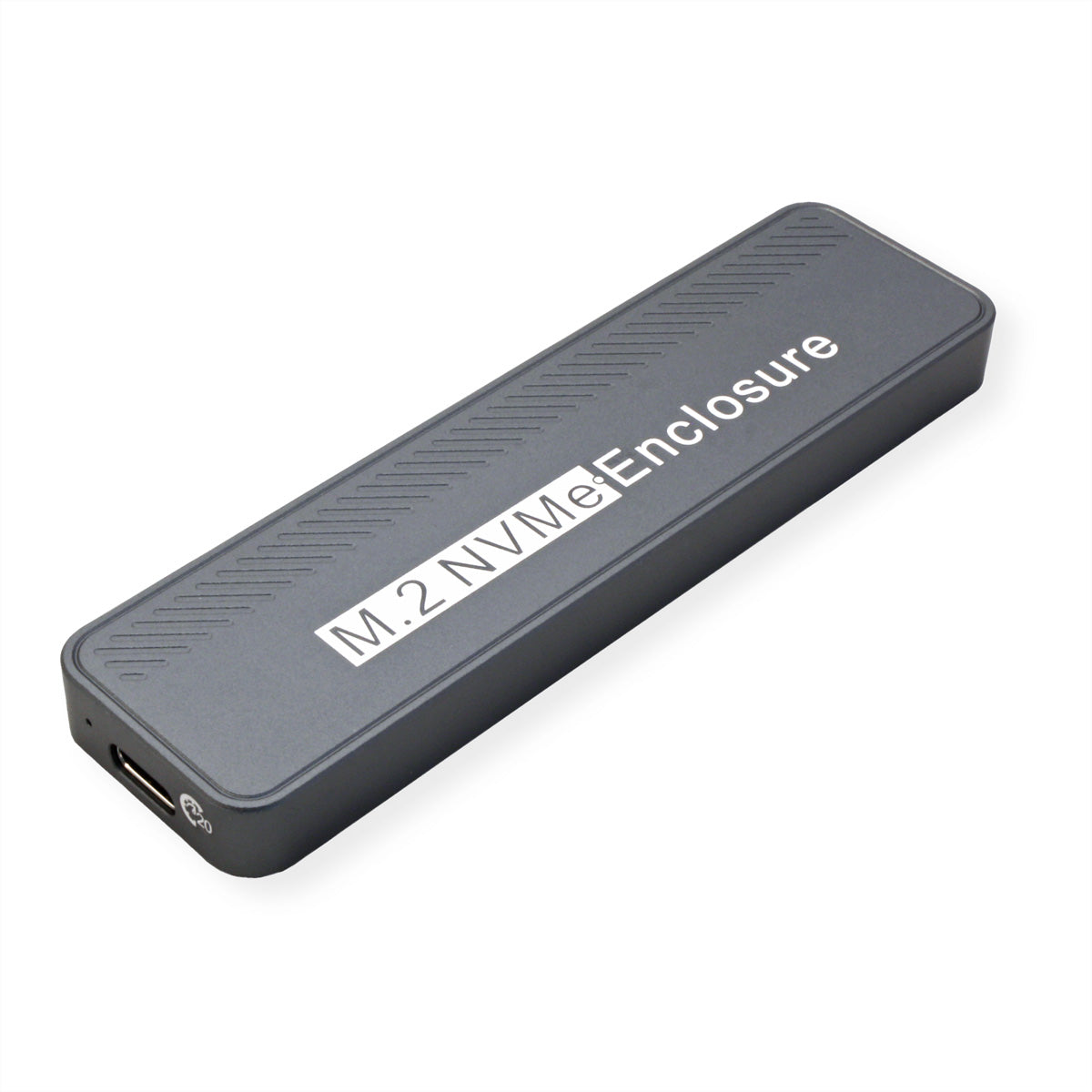 VALUE M.2 SSD-Gehäuse – 1-Bay, NVMe, USB 3.2 Gen 2x2, für M.2 2242/2260/2280