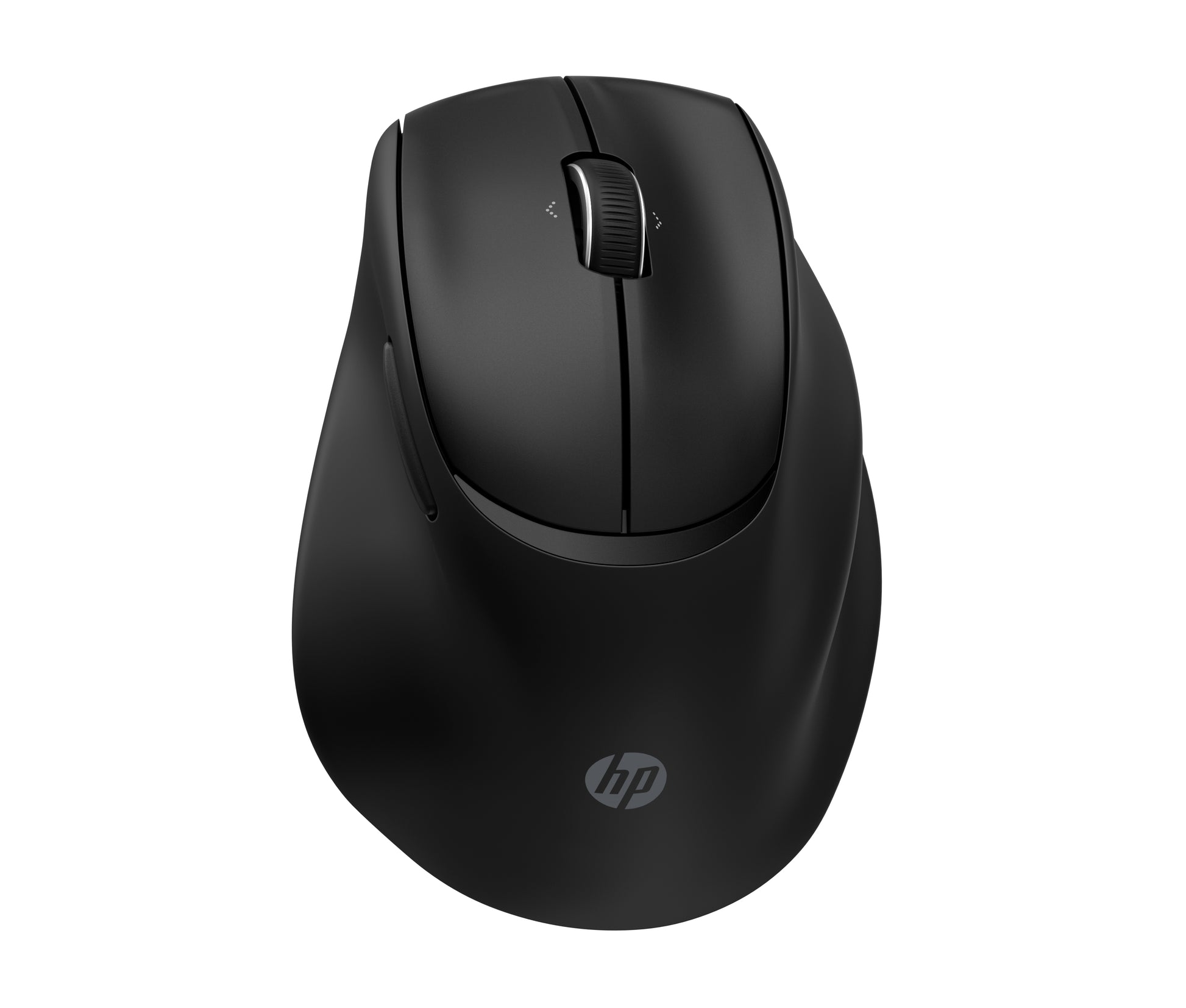 HP Tilt Ergo MSE 720M – Vertikale Maus – Kabellos (Bluetooth/2,4 GHz), Schwarz