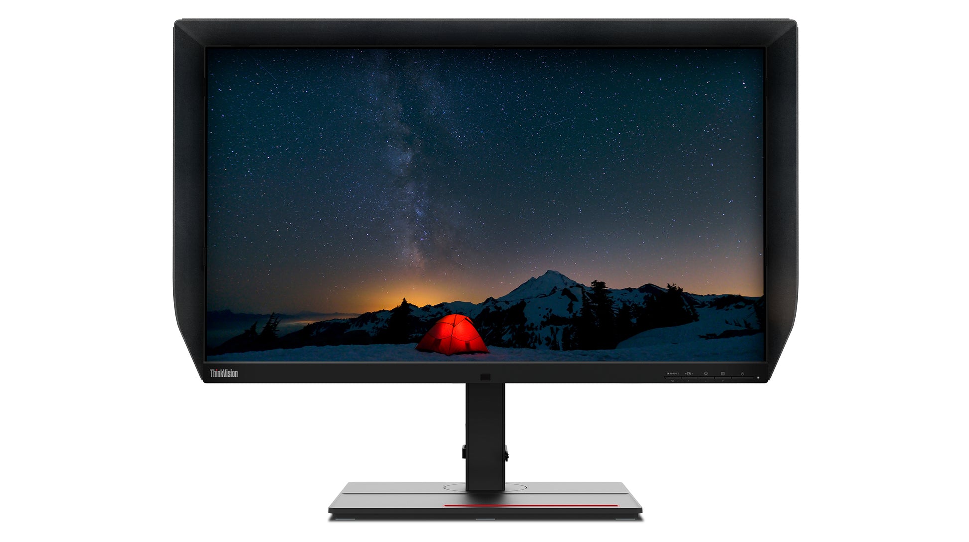 Lenovo ThinkVision P27u-20 – 27", 3840 × 2160 (4K), IPS, Webcam, KVM, DisplayHDR 400