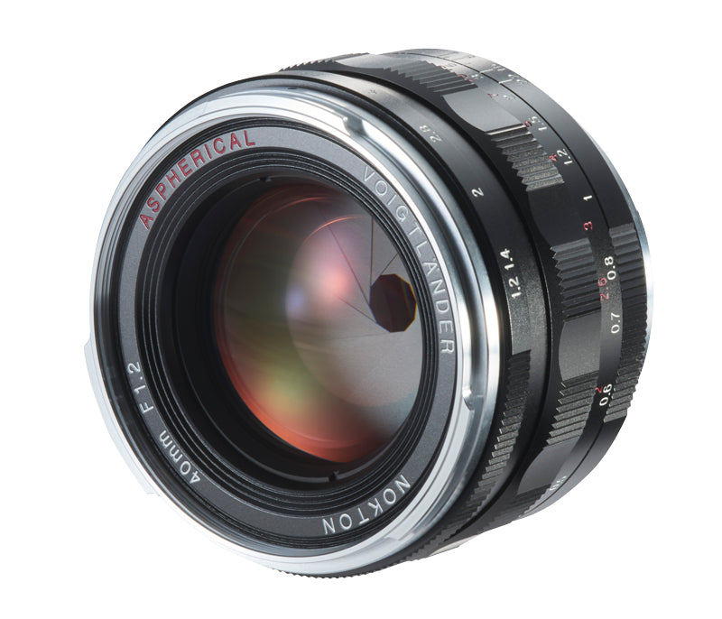 Voigtländer Nokton 40 mm f/1.2 asph. Objektiv – Manuell, Vollformat, 58 mm Filter – für Canon RF