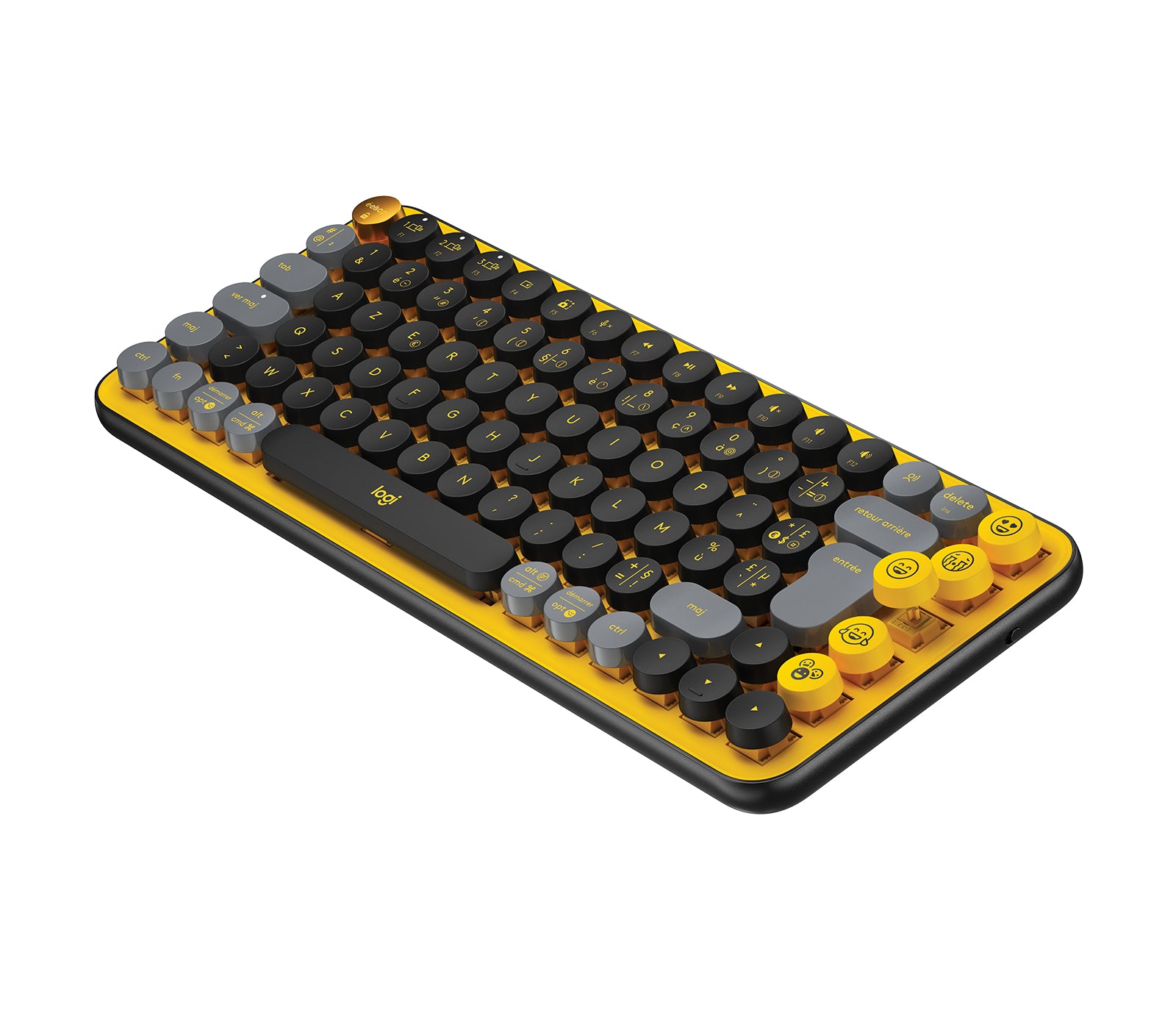 Logitech POP Keys – Tastatur, kabellos, mechanisch, mit Emoji-Tasten