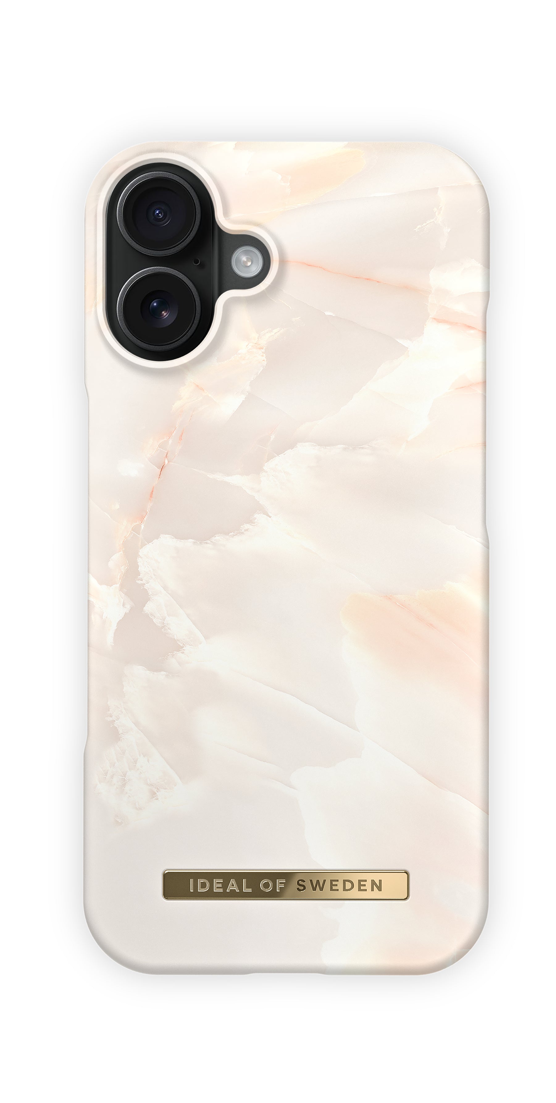 iDeal of Sweden Ideal Cover Backcover – für Apple iPhone 16, MagSafe, PC, Rose Pearl Marble