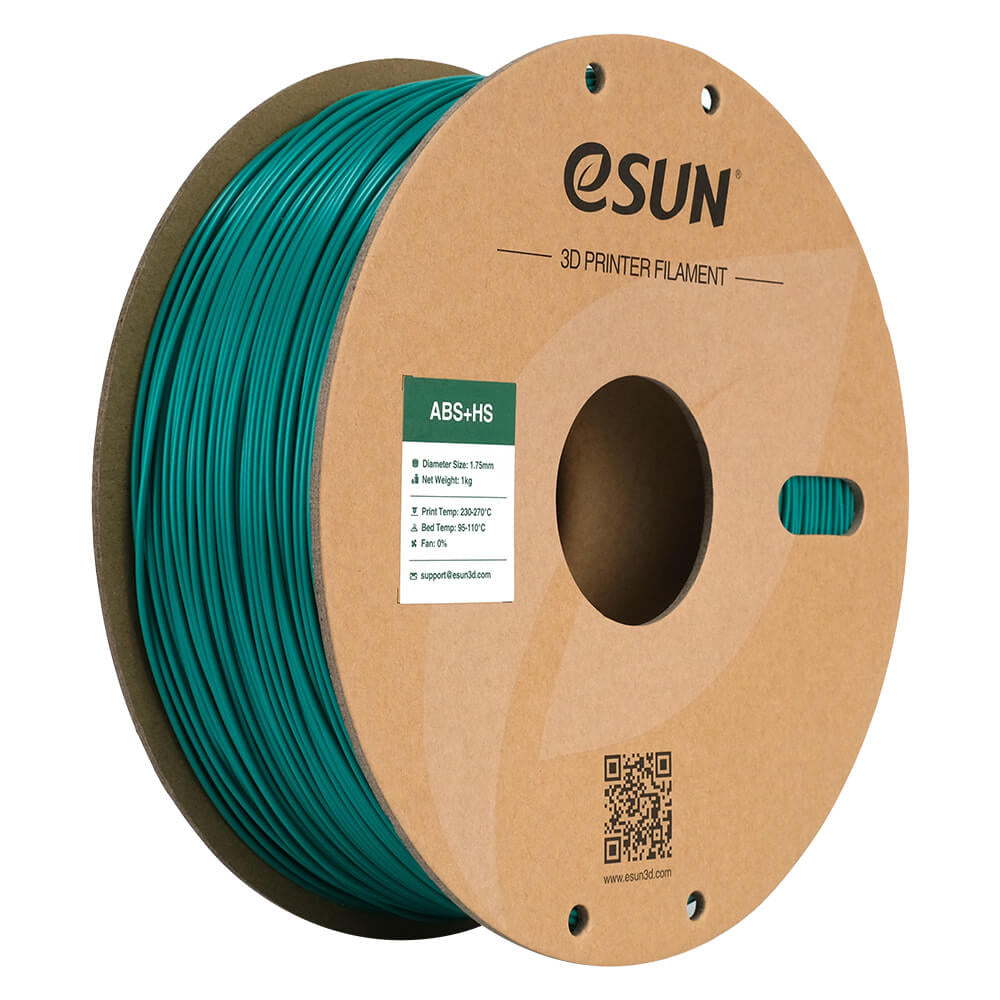 eSUN Filament ABS+ HS – 1,75 mm, 1 kg – Grün