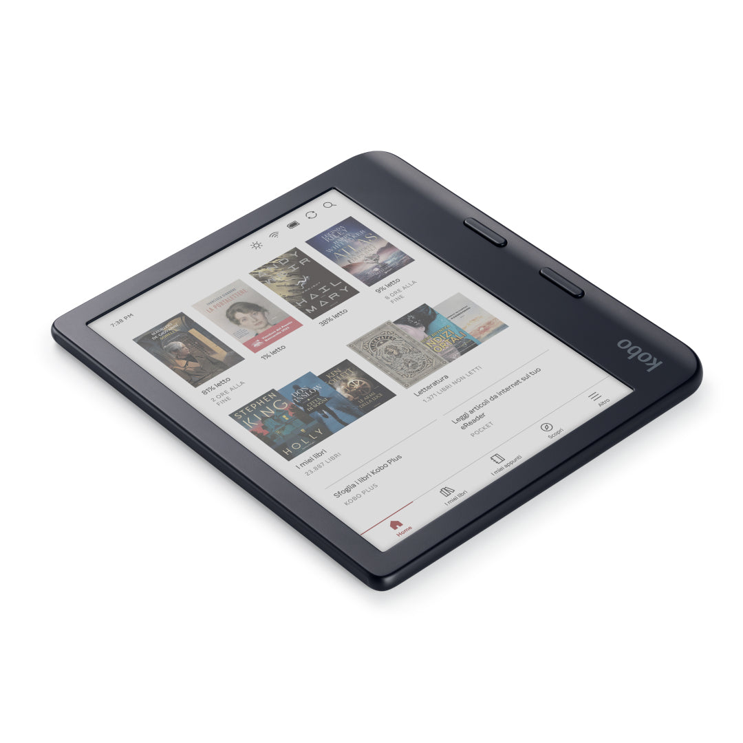 Kobo Libra Colour Schwarz – 7" E Ink Kaleido 3, 32 GB, wasserfest, mit Stylus