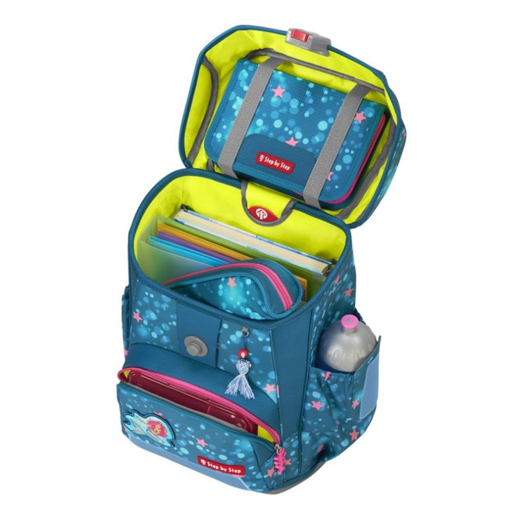 Step by Step Schulrucksack Cloud – 5-teilig – Mermaid Lola – recycelte Materialien