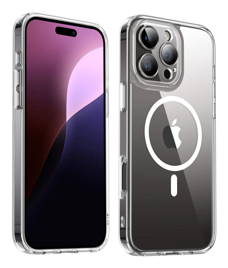 Valenta Back Cover Trend MagSafe – für iPhone 16 Pro, Transparent, TPU