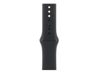 Apple Sportarmband – Schwarz, S/M, für Apple Watch