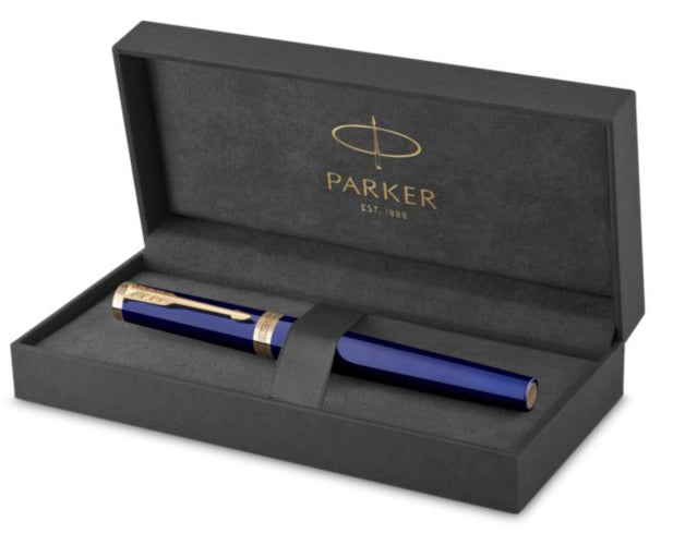 Parker INGENUITY Dunkelblau G.T. – Federspitze F – Patronen