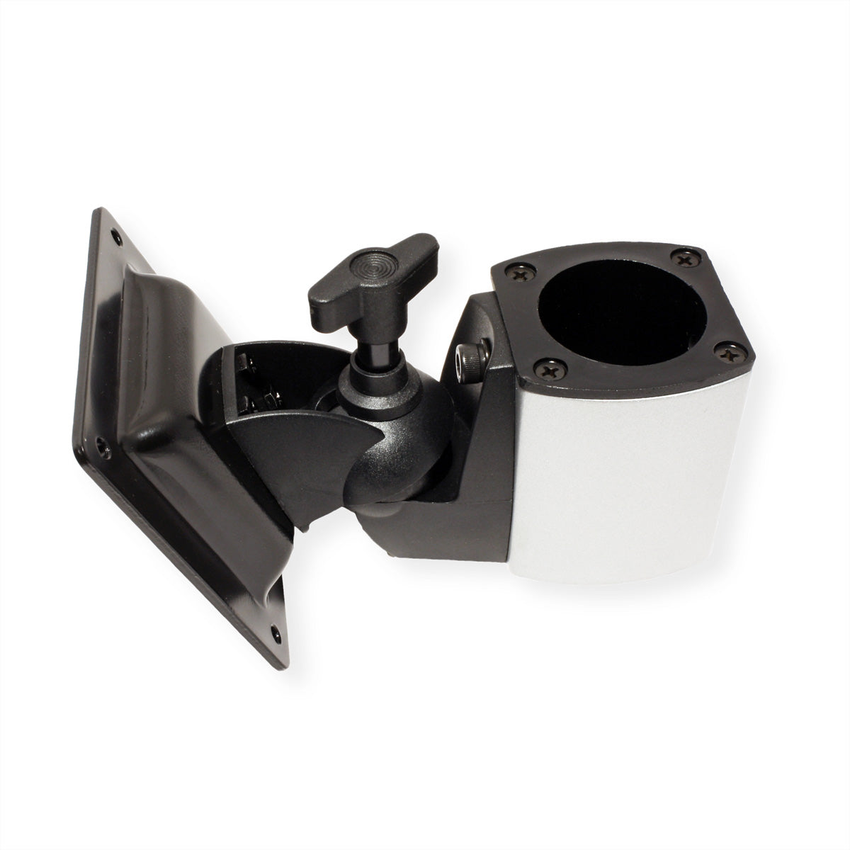 ROLINE Bodenständer/TV-Wagen – 1 Monitor – VESA 75×75/100×100 mm – bis 6 kg/Monitor – Silber