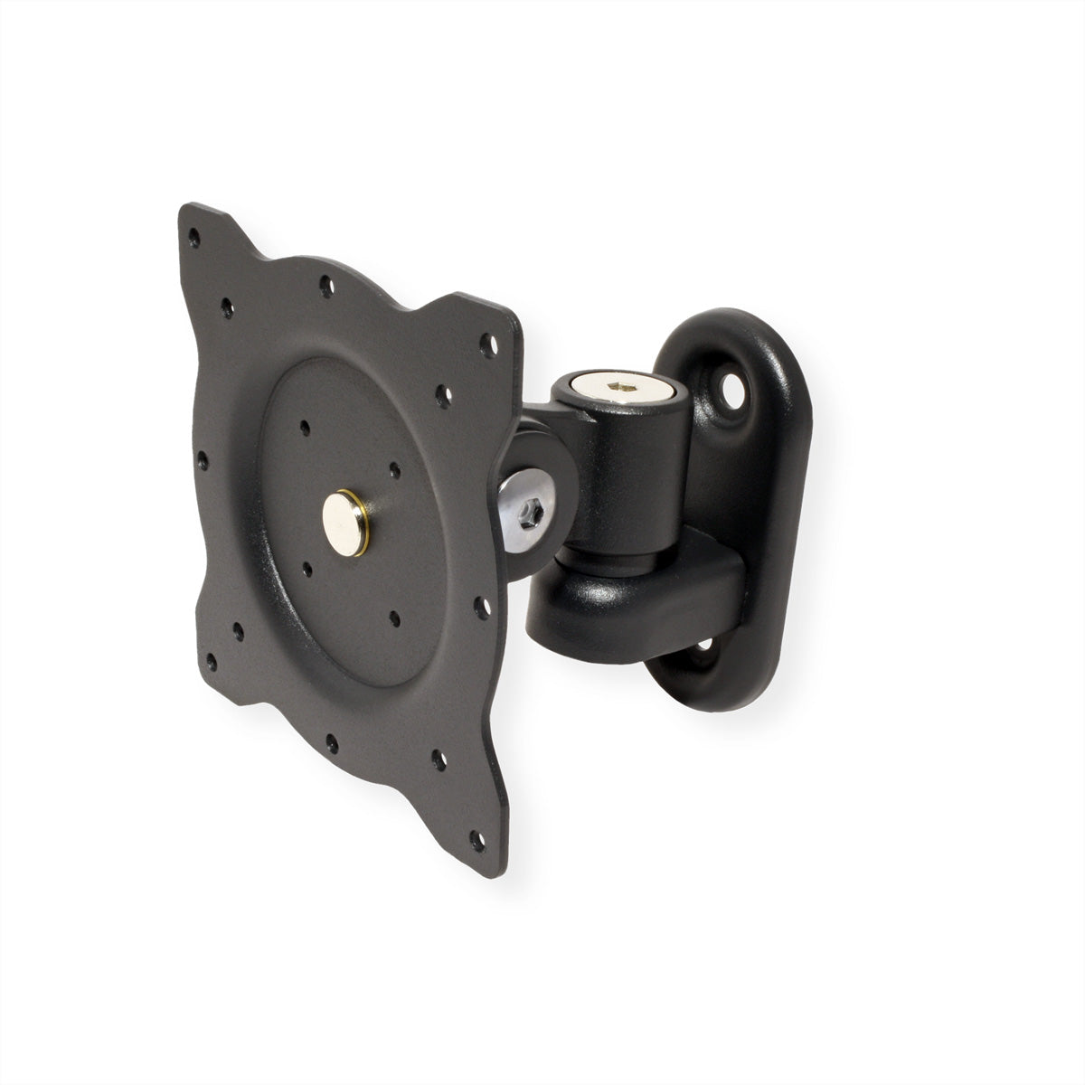 ROLINE Monitor-Wandhalterung – 1 Monitor – VESA 75×75/100×100 mm – bis 10 kg/Monitor – 3 Gelenke, schwenkbar