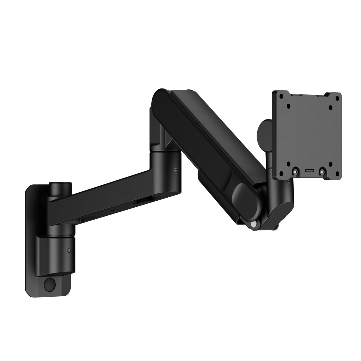 ROLINE Monitor-Wandhalterung – 1 Monitor – 24–57" – VESA 75×75/100×100 mm – bis 27 kg/Monitor – Gasfeder