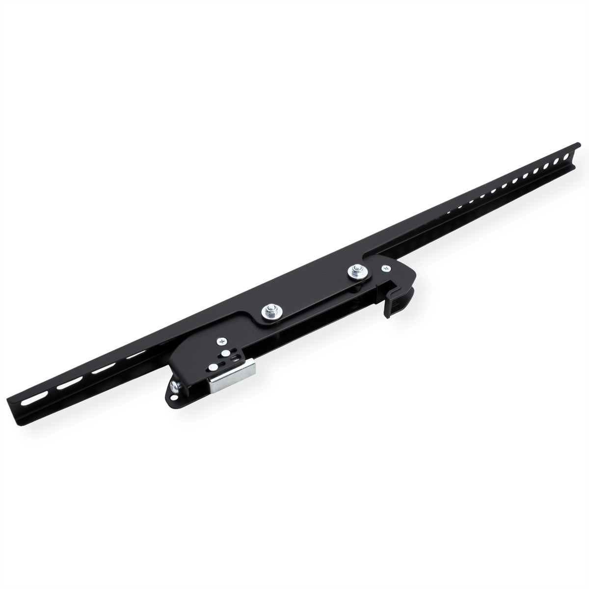 ROLINE TV-Wagen – 60–100" – VESA 200×200–1000×600 – bis 100 kg, Höhenverstellbar, mit Rollen – Silber