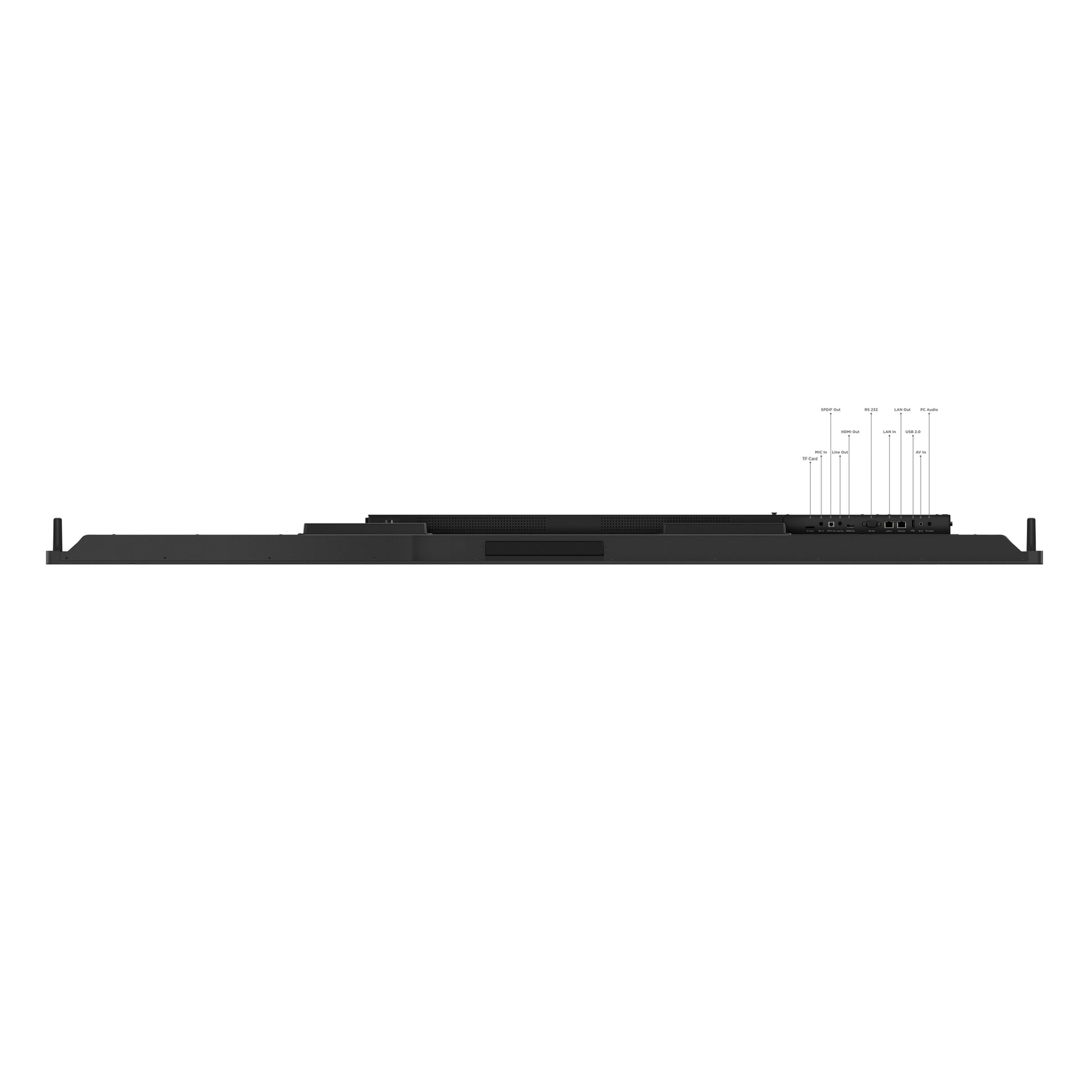 Lenovo ThinkVision T75 – 75" IPS, 4K (3840 × 2160), 60 Hz, Touch, HDMI 2.0