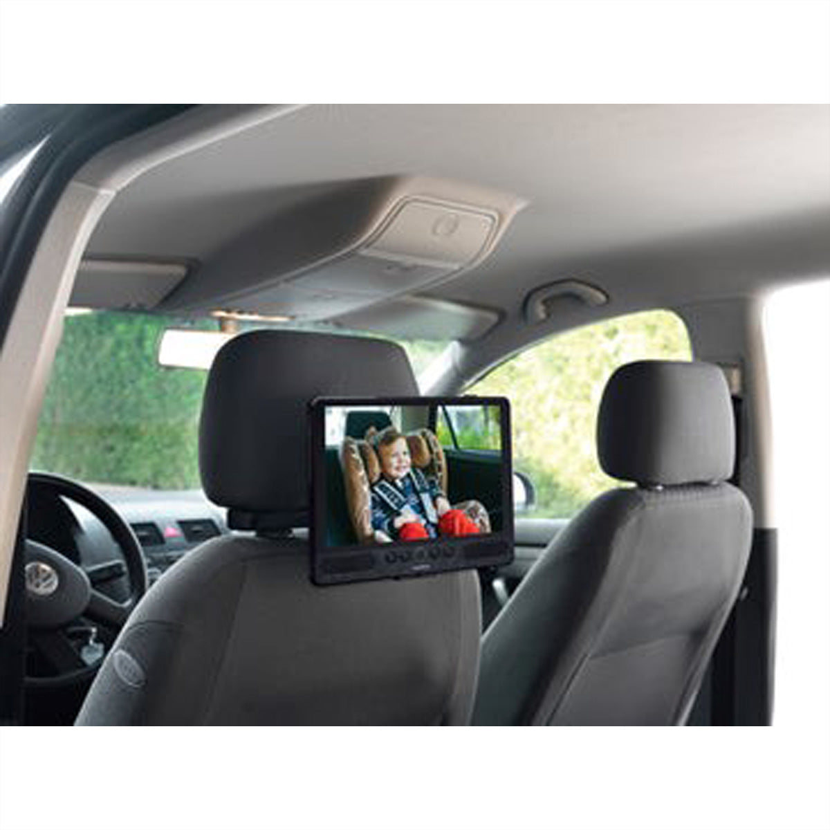 Lenco TDV-1001 – 10" Portabler DVD-Player, Android, Schwarz