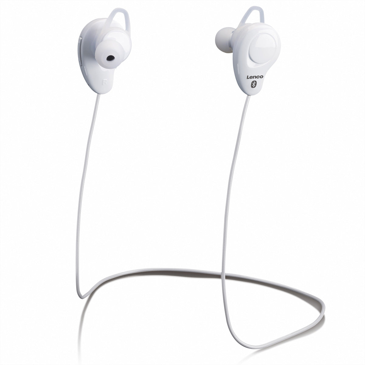 Lenco EPB-015 TWS In-Ear – Stereo, Weiss, BT 4.2