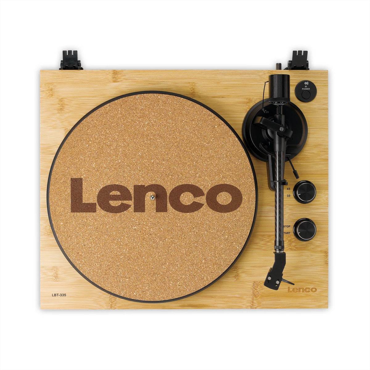 Lenco TTA-030CO – Korkmatte – für Plattenspieler (Ø 29,2 cm) – Kork, 3 mm – Gelb