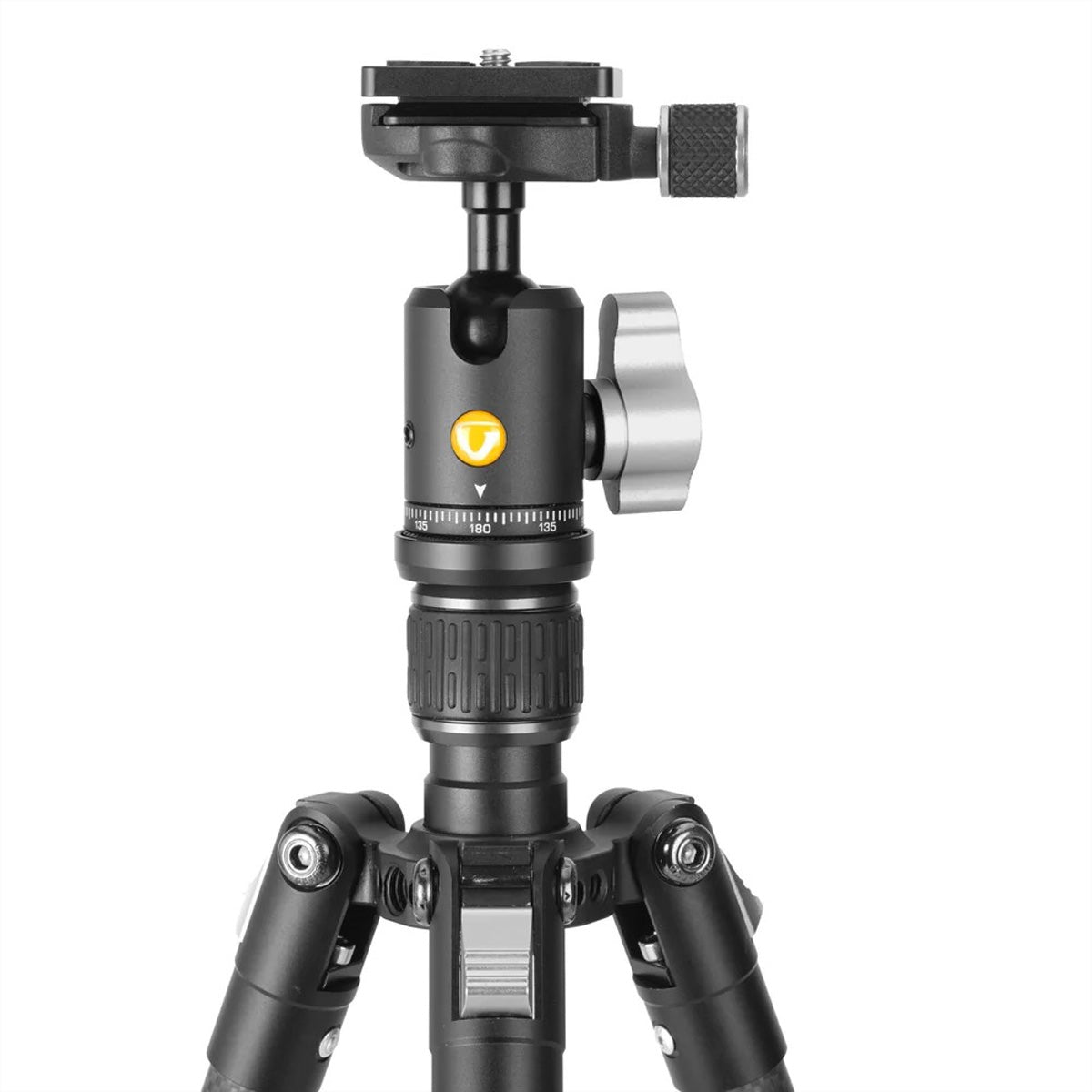 Vanguard VESTA GO 204CB Reisestativ – Carbon, Kugelkopf (Arca‑Swiss), 138,5 cm – 3 kg Traglast