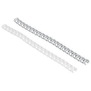 GBC Bindedisc-Ringe – für Format A4 – Ø 14 mm, Schwarz, Draht – 100 Stk.
