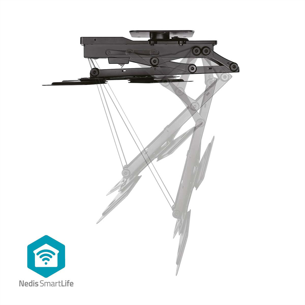 Nedis Deckenhalterung – 23–65" – VESA 100×100–400×400 – bis 30 kg, Motorisiert – TVCM5850BK
