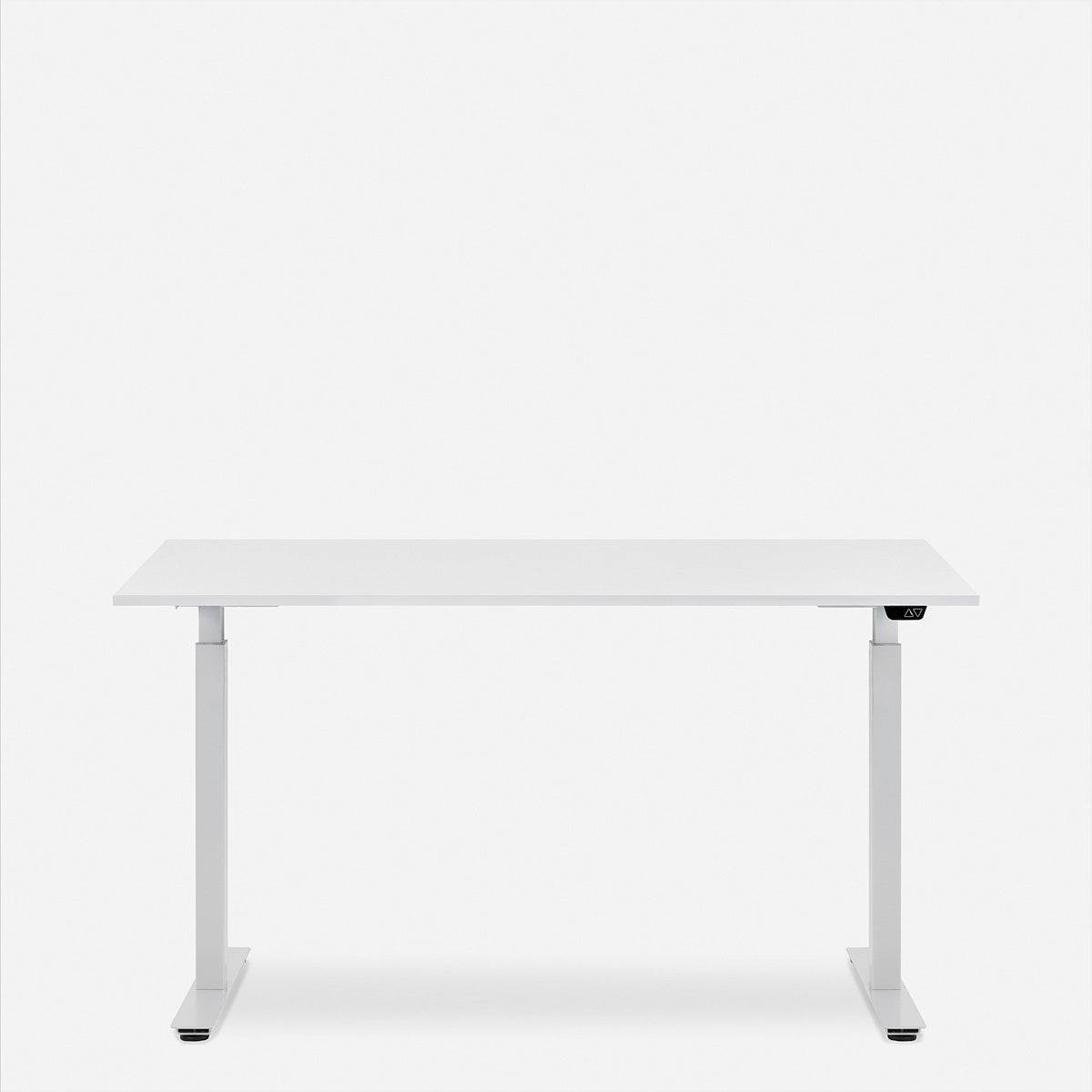 WRK21 Smart – Höhenverstellbarer Tisch, 60 × 100 cm, elektrisch, Weiss