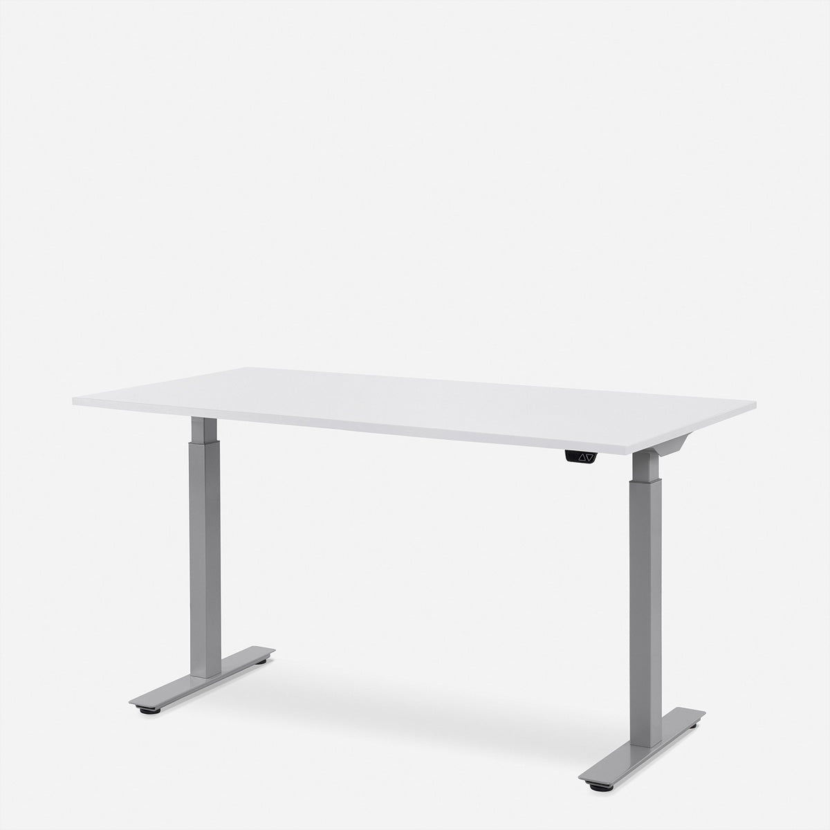 WRK21 Smart – Höhenverstellbarer Tisch, 60 × 100 cm, elektrisch, weiss