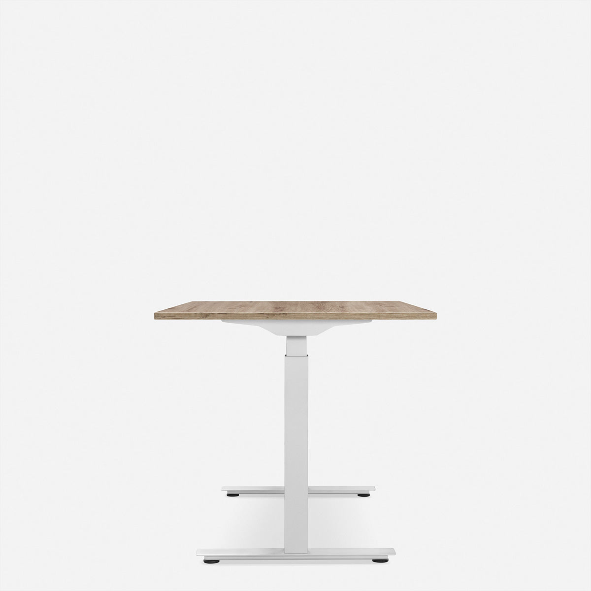 Wrk21 Höhenverstellbarer Tisch, 60 × 100 cm, elektrisch, Beige