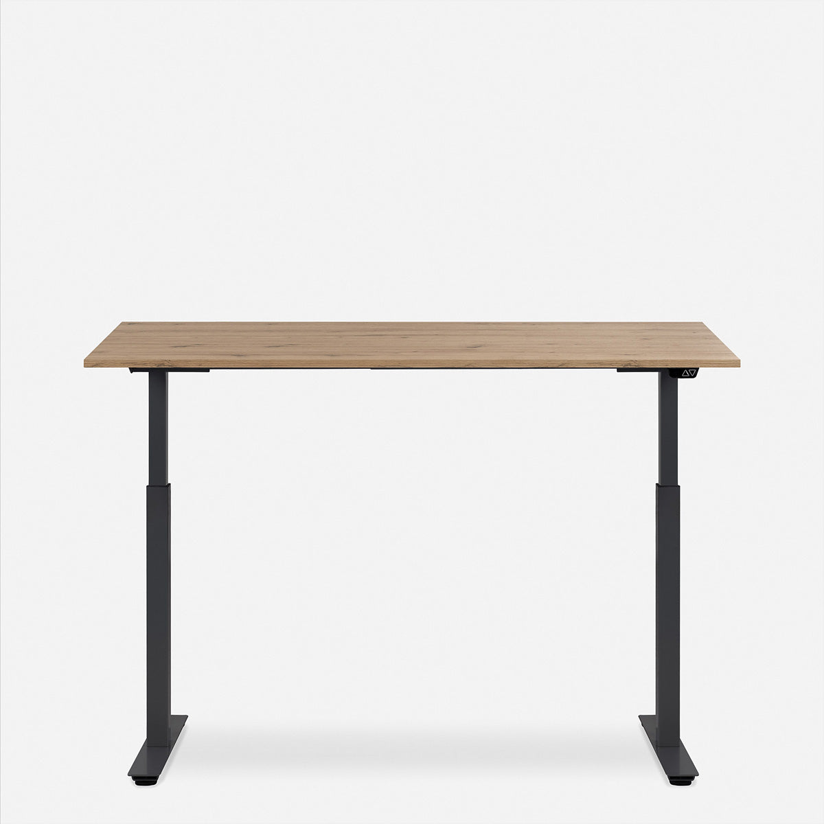 WRK21 Smart – Höhenverstellbarer Tisch, 80 × 120 cm, elektrisch, Beige