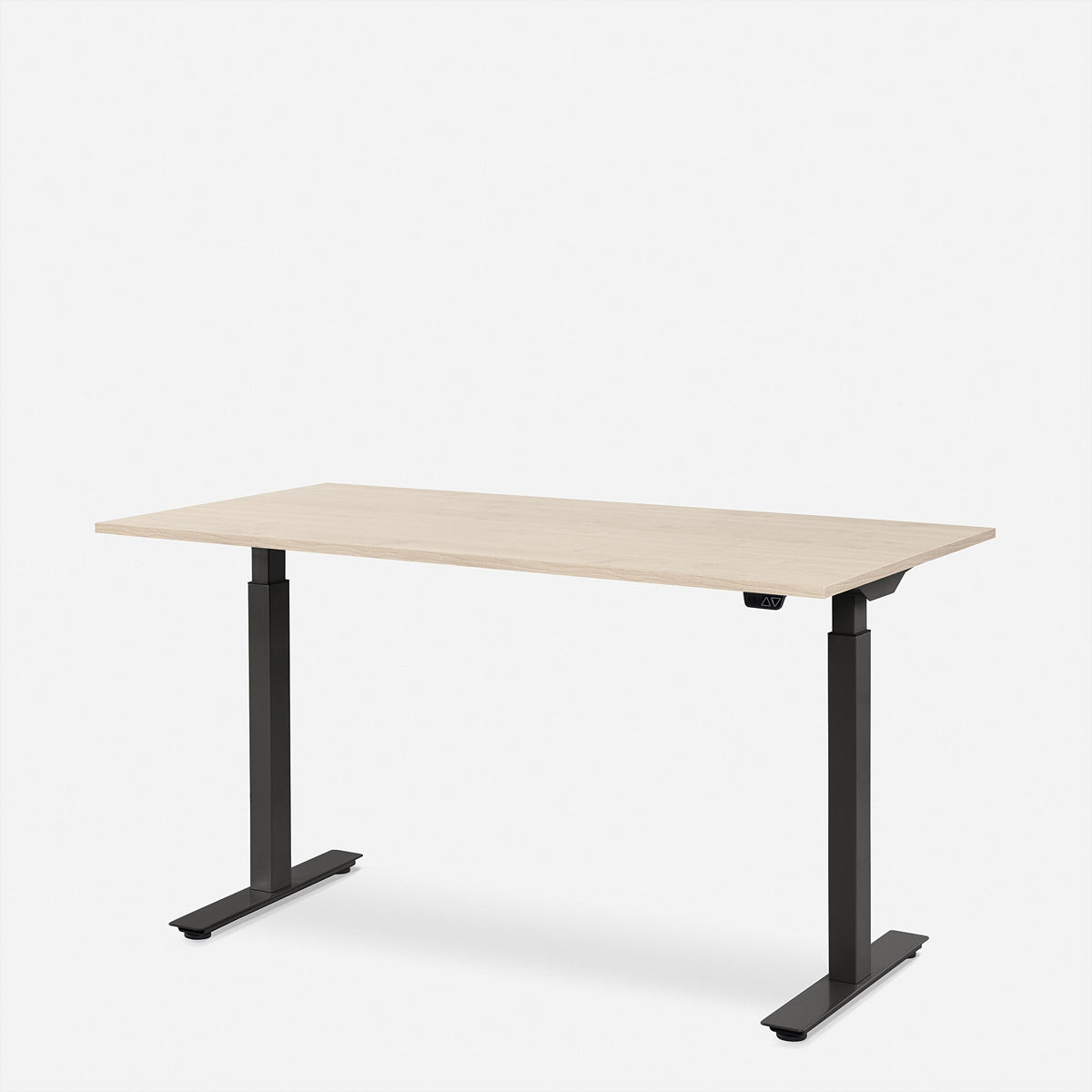 WRK21 Smart – Höhenverstellbarer Tisch, 80 × 120 cm, elektrisch, Braun
