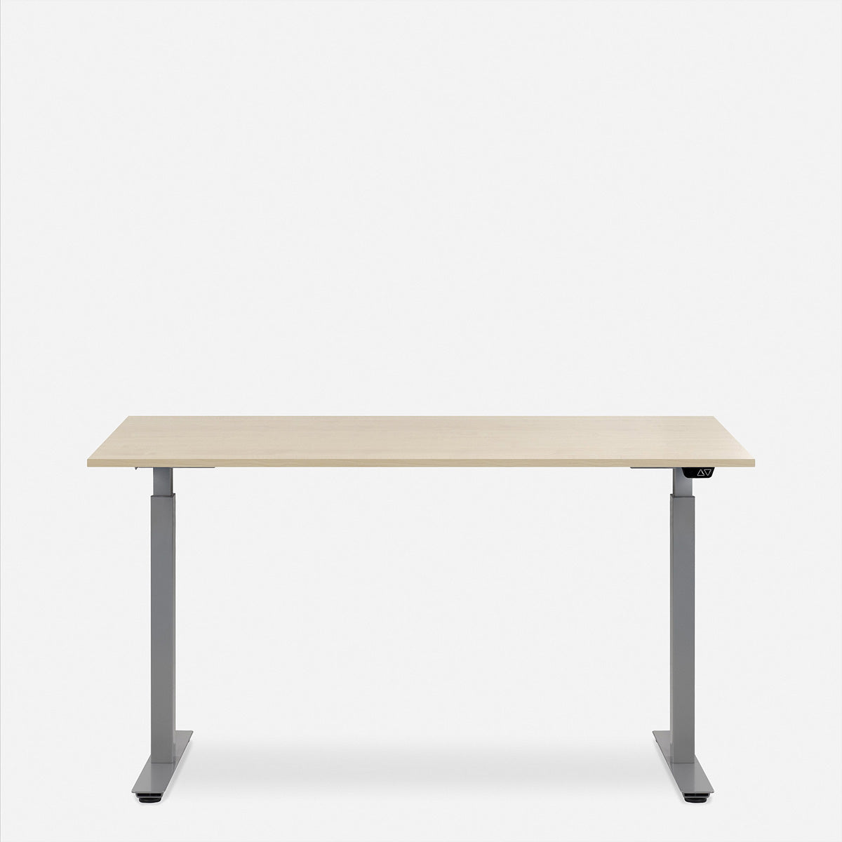 WRK21 Smart – Höhenverstellbarer Tisch, 80 × 120 cm, elektrisch, Braun