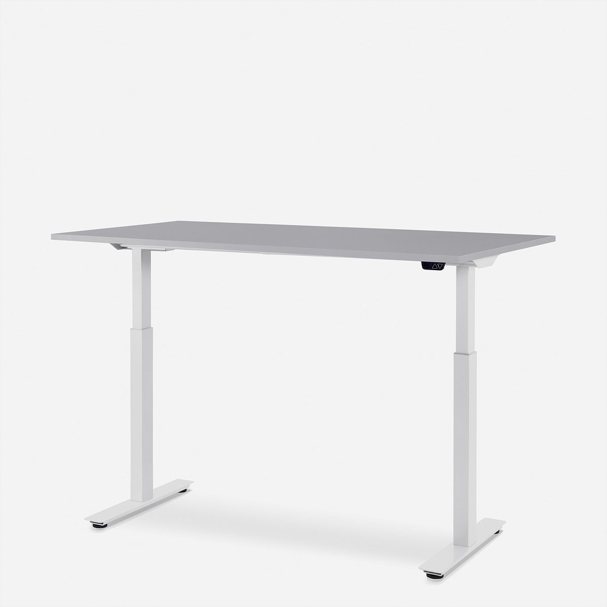 Wrk21 Höhenverstellbarer Tisch, 80 × 140 cm, elektrisch, grau