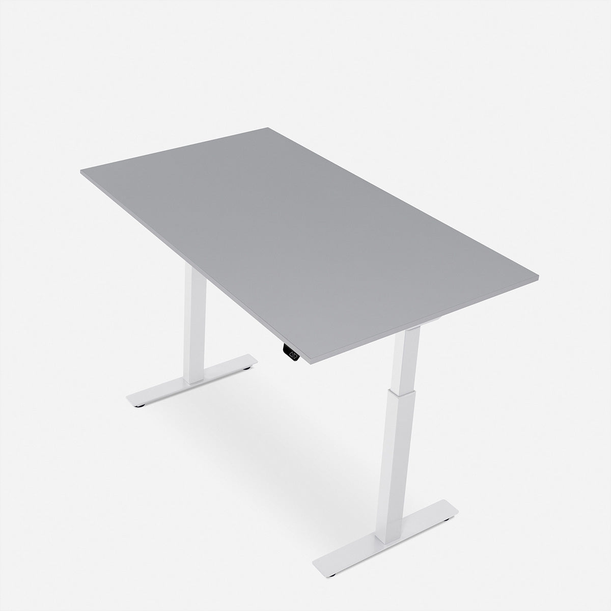 Wrk21 Höhenverstellbarer Tisch, 80 × 140 cm, elektrisch, grau