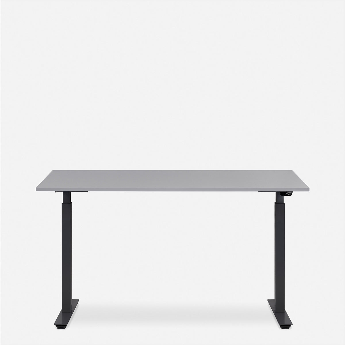 WRK21 Smart – Höhenverstellbarer Tisch, 80 × 140 cm, elektrisch, grau